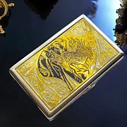Портсигар "Орел" № 2 / на 16 сигарет — красивый подарок — фотография 1