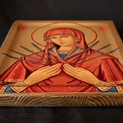 Икона Богоматери "Умягчение злых сердец" в подарок — фотография 3