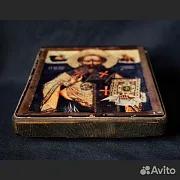 Подарочная икона. Св. Николай Чудотворец. Дерев — фотография 6