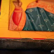 На память: Деревянная Икона "Священномученица Надежда" — фотография 6