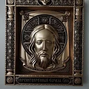 Резная икона Спас Нерукотворный — красивый подарок — фотография 6