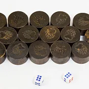Ручная работа: Нарды из карельской берёзы — фотография 4