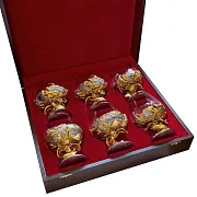 На память: Набор для коньяка "На 6 персон" — фотография 2