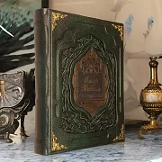 На память: Омар Хайям и персидские поэты X - XVI вв — книга в кожаном переплёте — фотография 1