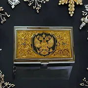 Визитница «Златоуст» — красивый подарок — фотография 1