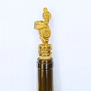 Пробка для бутылки "Каток" — красивый подарок — фотография 3