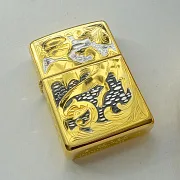 Подарочная зажигалка Zippo с гравировкой "Дракон" — фотография 2