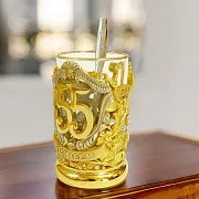 Подарочный подстаканник для чая «55 лет» — фотография 1