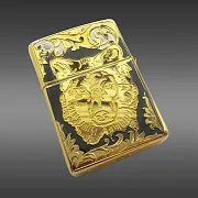 На память: Бензиновая зажигалка Zippo "Волк одиночка" — фотография 5