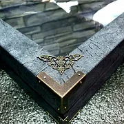 Нарды под стеклом «Волк и лев» — красивый подарок — фотография 4