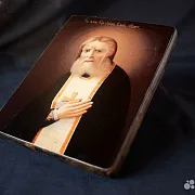 Икона "Святой Преподобный Серафим Саровский" — необычный подарок — фотография 3
