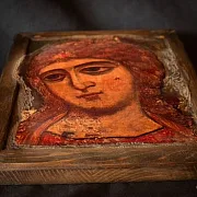 Икона " Ангел Златые Власы" Авторская технология в подарок — фотография 3
