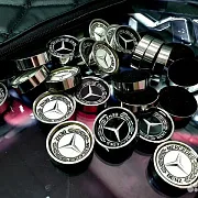 Комплект стальных фишек для нард «Mercedes» — красивый подарок — фотография 2