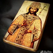 Подарочная икона "Христос - Великий Архиерей " — фотография 4