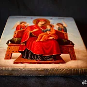 Подарочная икона Богоматери "Всецарица" — фотография 3