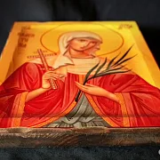Именная Икона "Святая мученица Валентина" — необычный подарок — фотография 3