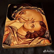 На память: Икона Божией матери "Взыграние младенца" — фотография 6