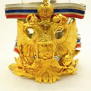 Бронзовый подстаканник «Герб РФ» №3 — необычный подарок — фотография 5