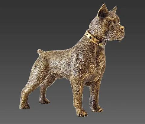На память: Статуэтка «Боксер» из бронзы, 140×40×130 мм