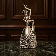 Бронзовый колокольчик «Фламенко» — оригинальный подарок — фотография 1
